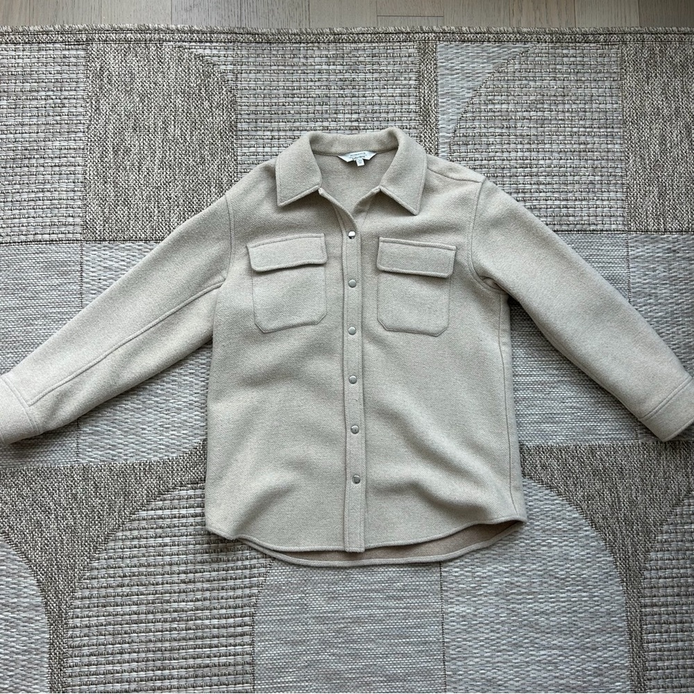 & Other Stories Wool Shirt Jacket